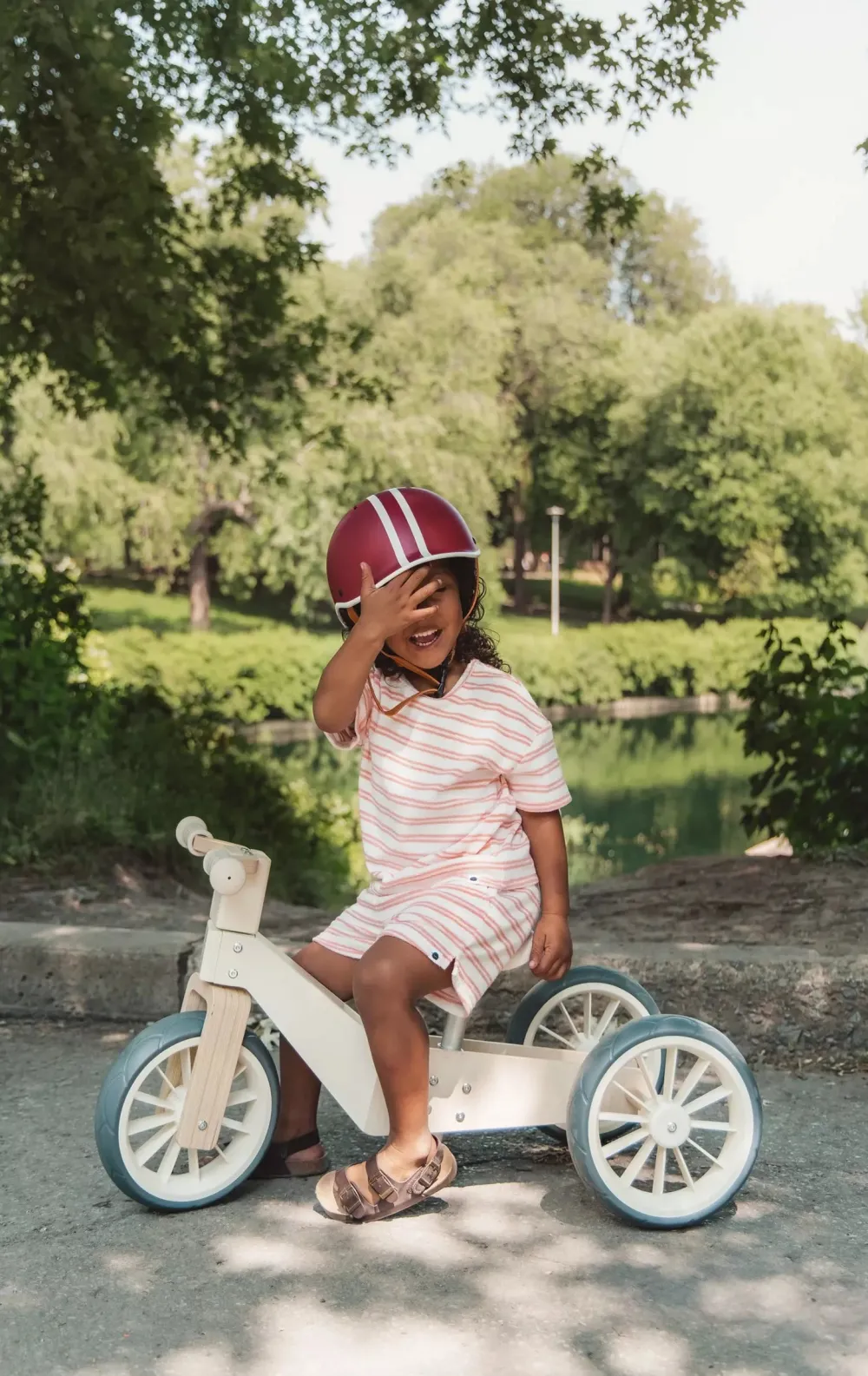 Coco Village Wooden Balance Bike 3-in-1 - Foam