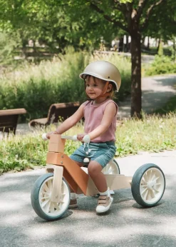 Coco Village Wooden Balance Bike 3-in-1 - Grapefruit