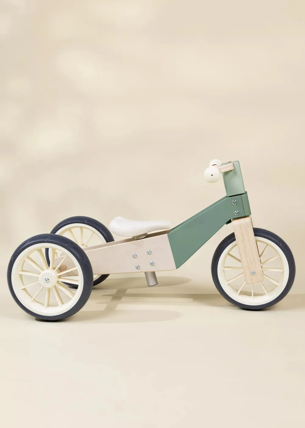 Coco Village Wooden Balance Bike 3-in-1 - Seafoam