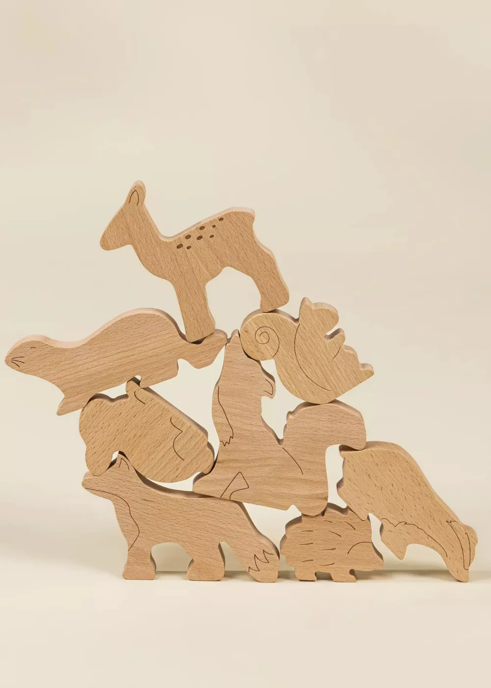 Coco Village Wooden Balance Puzzle - Forest (8 pcs)