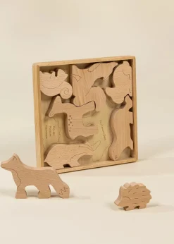 Coco Village Wooden Balance Puzzle - Forest (8 pcs)