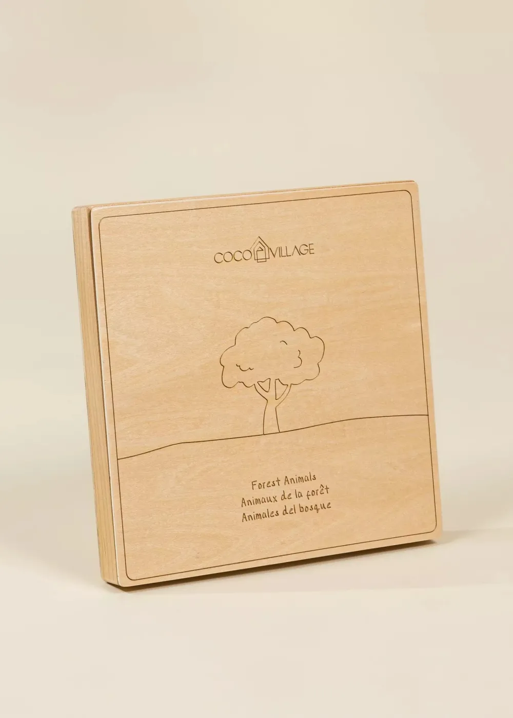 Coco Village Wooden Balance Puzzle - Forest (8 pcs)