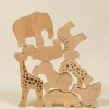 Coco Village Wooden Balance Puzzle - Safari (8 pcs)