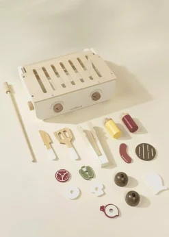 Coco Village Wooden Barbecue Playset and Accessories
