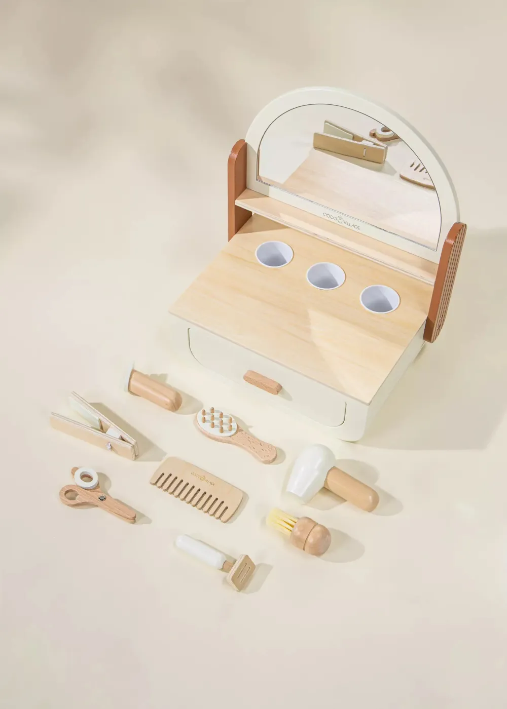 Coco Village Wooden Beauty Station