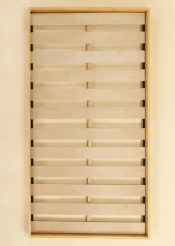 Coco Village Wooden Bed Frame - Natural Wood