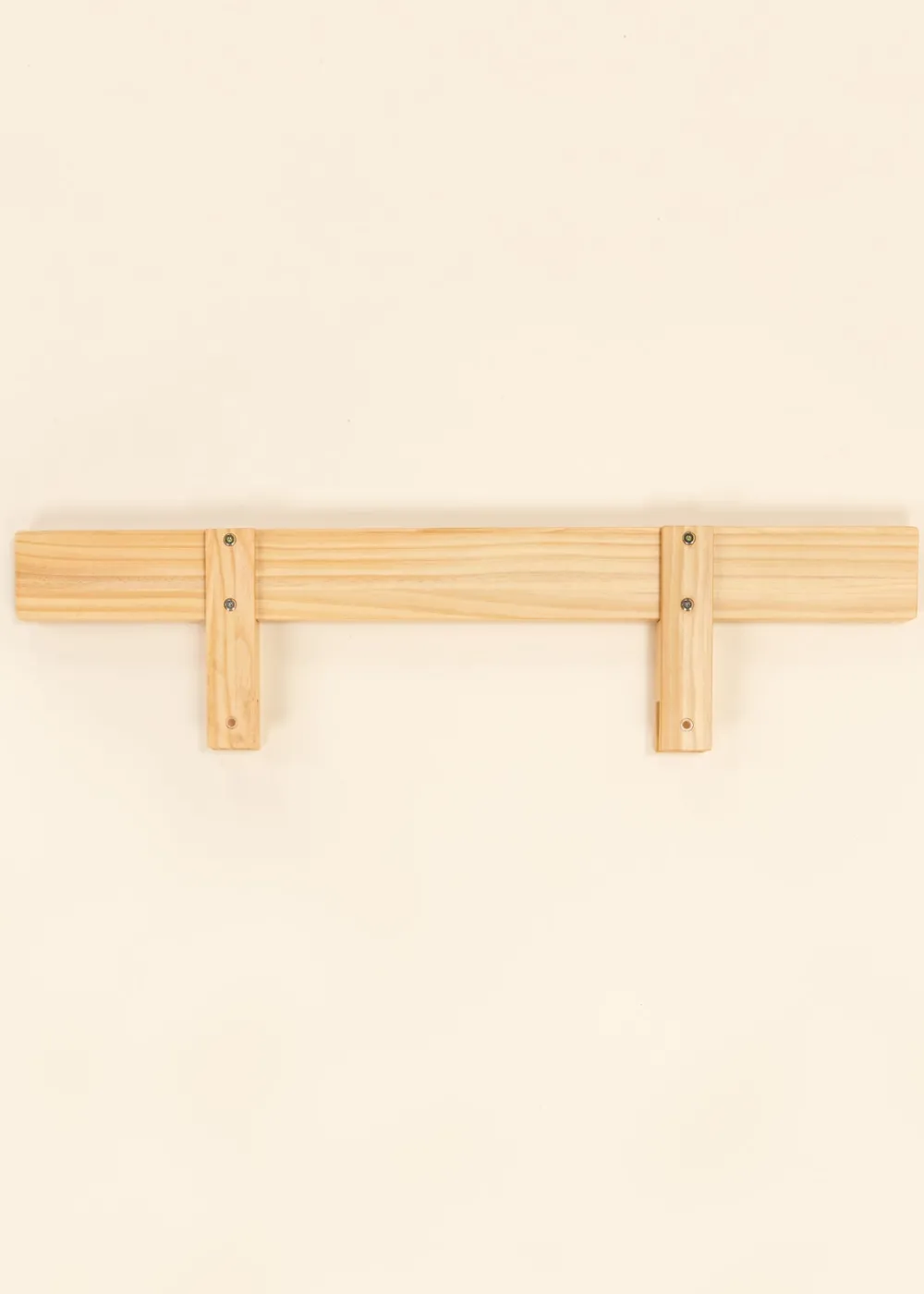 Coco Village Wooden Bed Frame Rail - Natural Wood