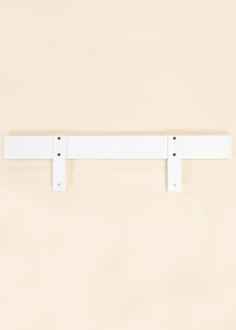 Coco Village Wooden Bed Frame Rail - White