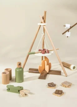 Coco Village Wooden Camping Playset