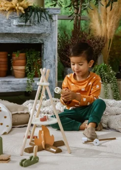 Coco Village Wooden Camping Playset