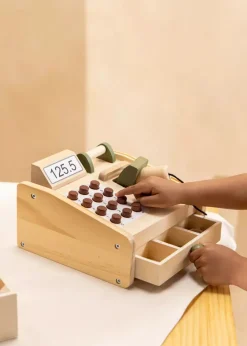 Coco Village Wooden Cash Register