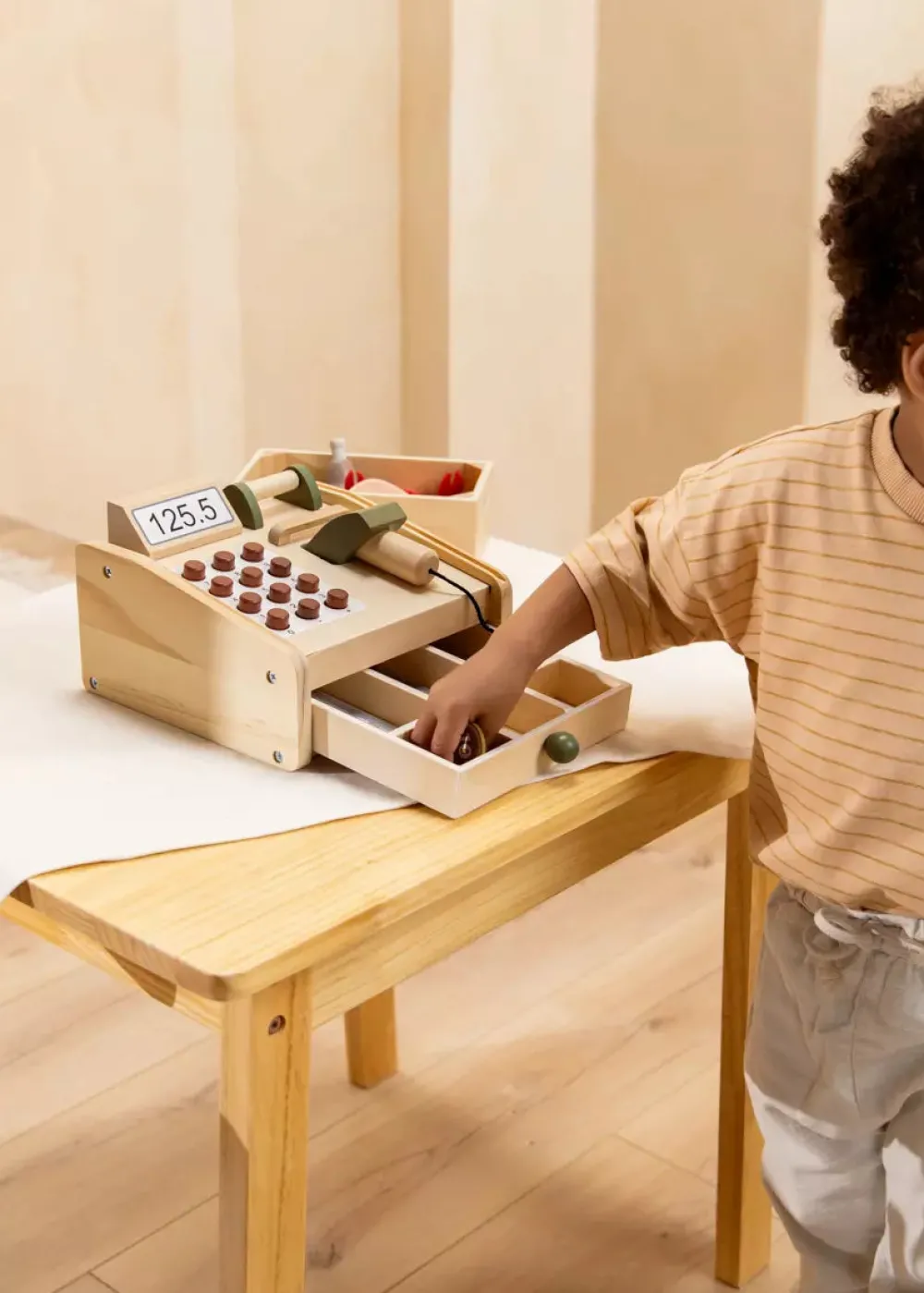 Coco Village Wooden Cash Register