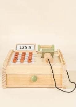 Coco Village Wooden Cash Register