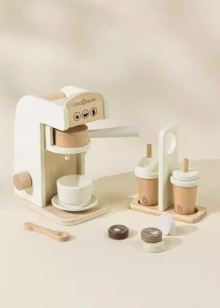 Coco Village Wooden Coffee Maker Set