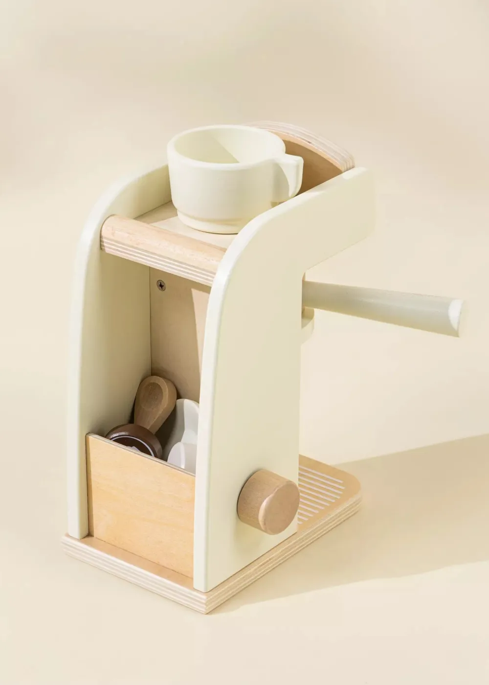 Coco Village Wooden Coffee Maker Set