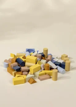 Coco Village Wooden Construction Blocks Set - 100pcs