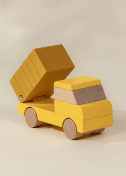 Coco Village Wooden Construction Vehicle - Dump Truck