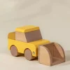 Coco Village Wooden Construction Vehicle - Bulldozer
