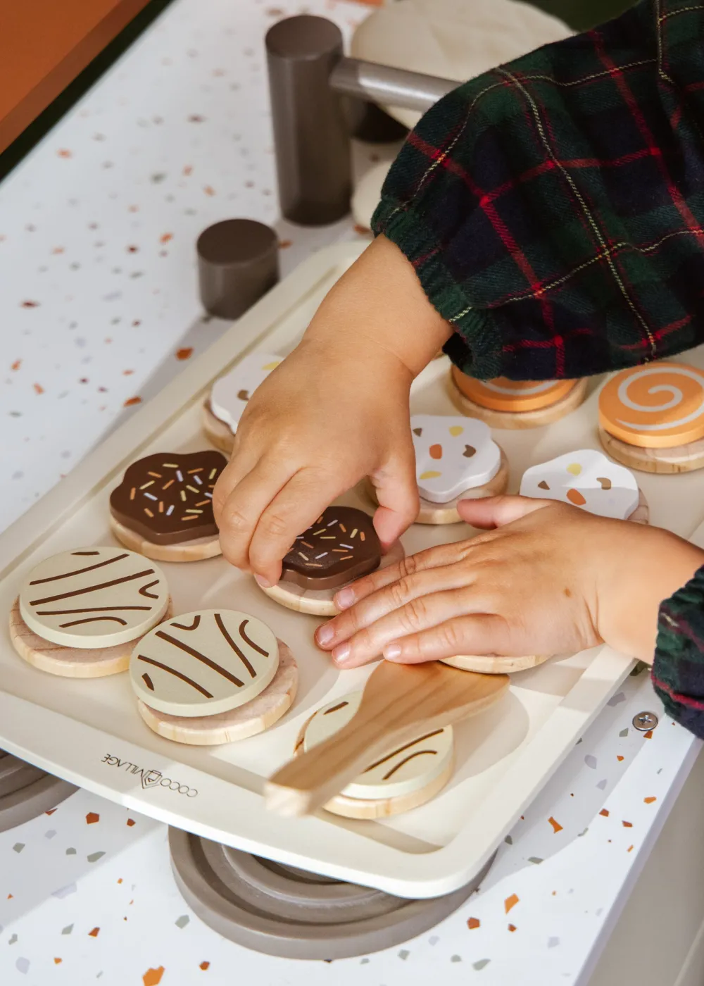Coco Village Wooden Cookies Playset and Accessories