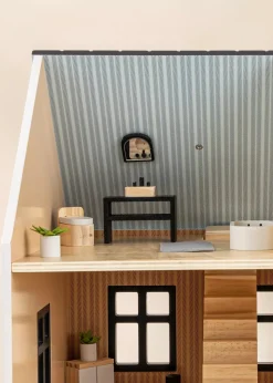 Coco Village Wooden Doll House Bathroom Furniture (6pcs)