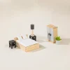 Coco Village Wooden Doll House Master Bedroom Furniture (9 pcs)