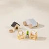 Coco Village Wooden Doll House Outdoor Furniture (8pcs)