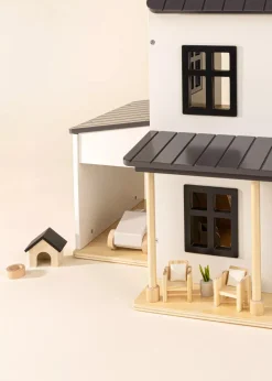 Coco Village Wooden Doll House Outdoor Furniture (8pcs)