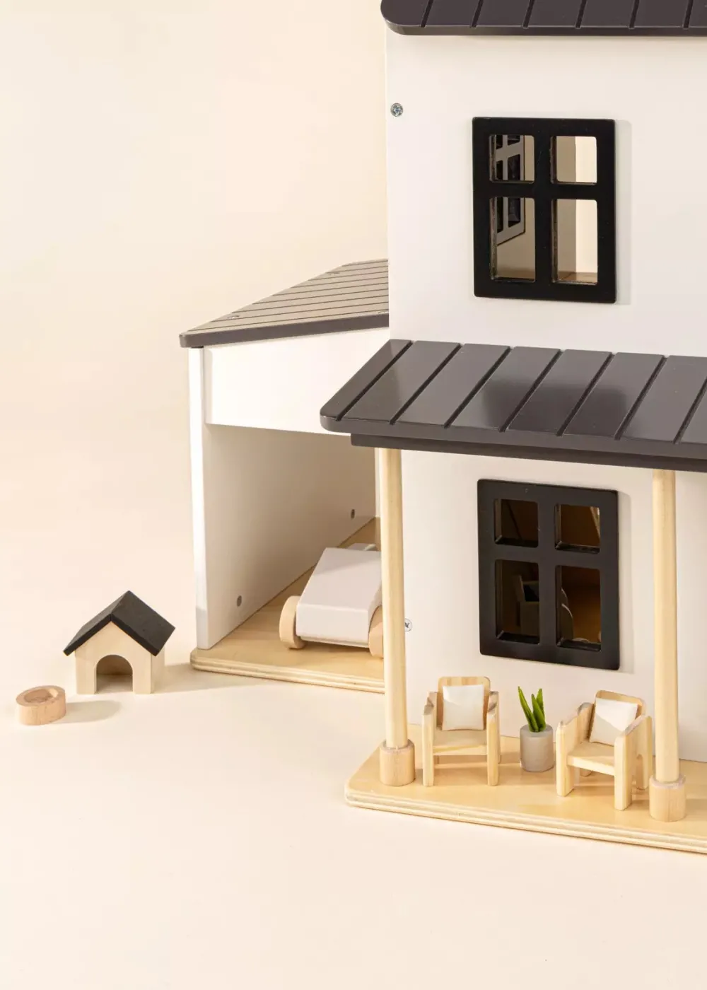 Coco Village Wooden Doll House Outdoor Furniture (8pcs)
