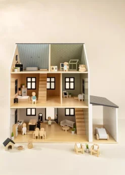 Coco Village Wooden Doll House Outdoor Furniture (8pcs)