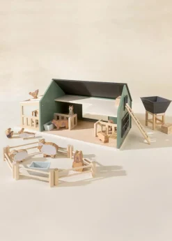 Coco Village Wooden Farm & Accessories Set