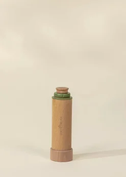 Coco Village Wooden Handheld Telescope – 20x Zoom