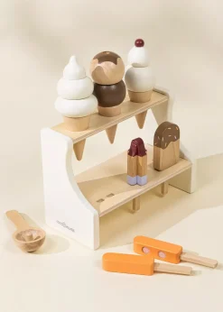 Coco Village Wooden Ice Cream Stand and Accessories