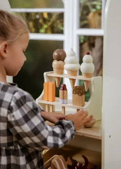 Coco Village Wooden Ice Cream Stand and Accessories