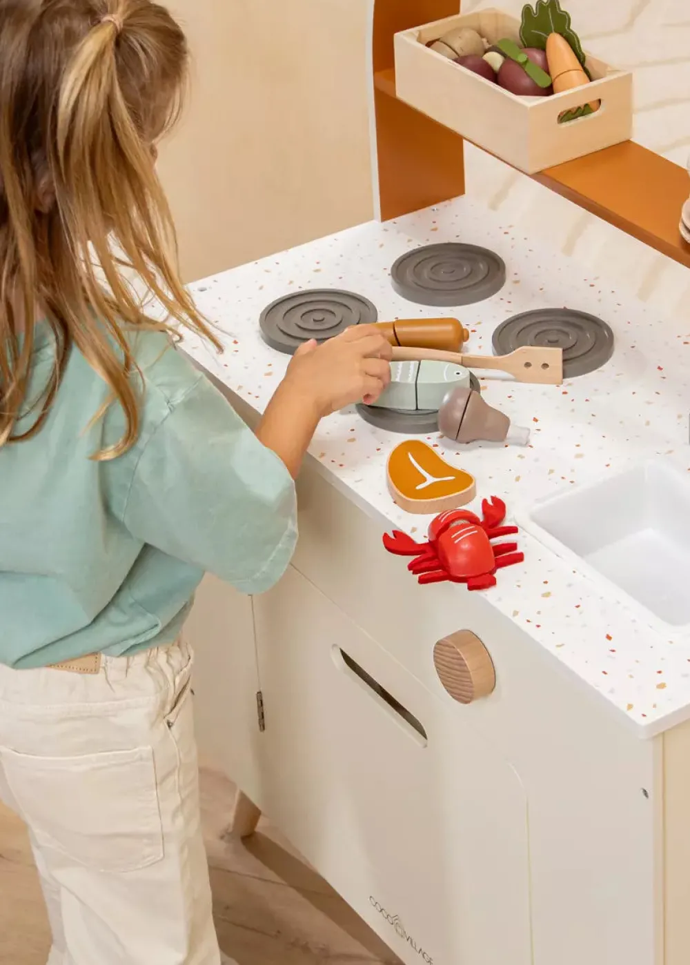 Coco Village Wooden Kitchen Playset