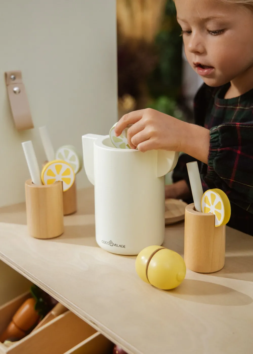 Coco Village Wooden Lemonade Playset and Accessories
