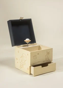 Coco Village Wooden Musical Souvenir Box - Space