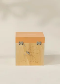 Coco Village Wooden Musical Souvenir Box - Nature