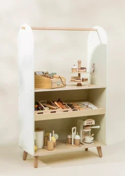 Coco Village Wooden Play Market & Theater Stand