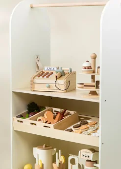 Coco Village Wooden Play Market & Theater Stand