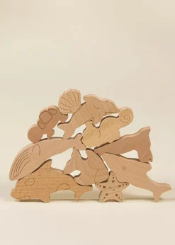 Coco Village Wooden Puzzle - Under the Sea (10 pcs)