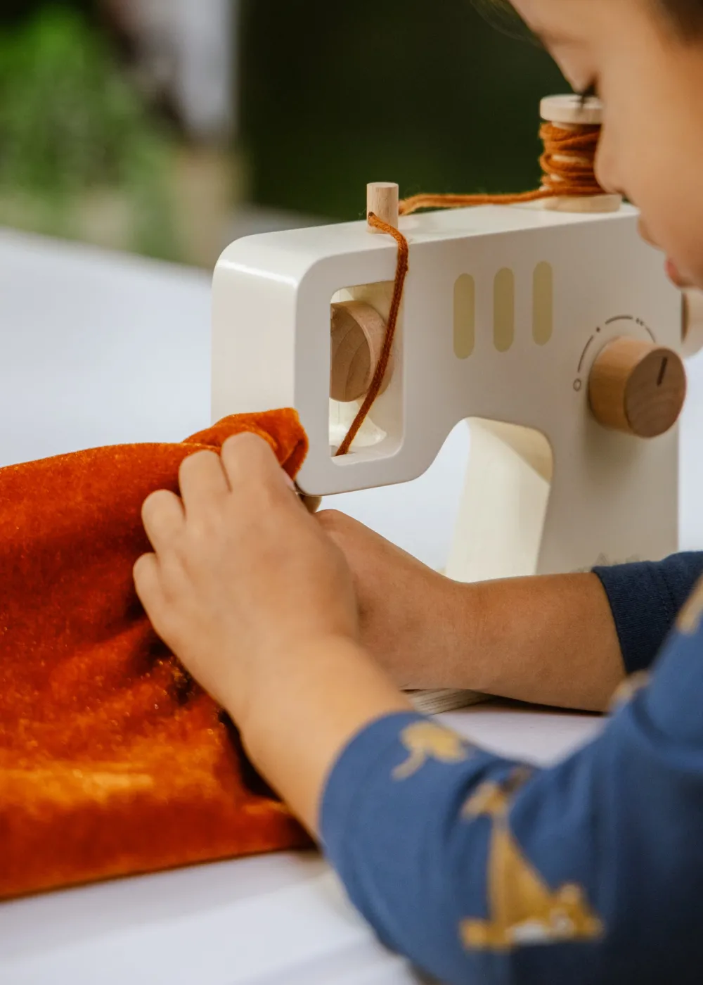 Coco Village Wooden Sewing Machine Playset