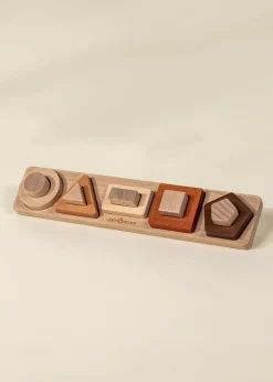 Coco Village Wooden Shapes Learning Set - 10 pcs