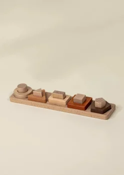Coco Village Wooden Shapes Learning Set - 10 pcs