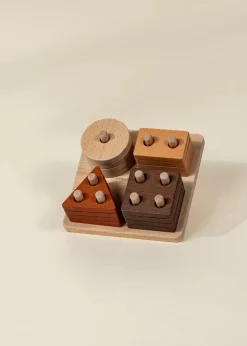 Coco Village Wooden Shapes Learning Set - 16 pcs