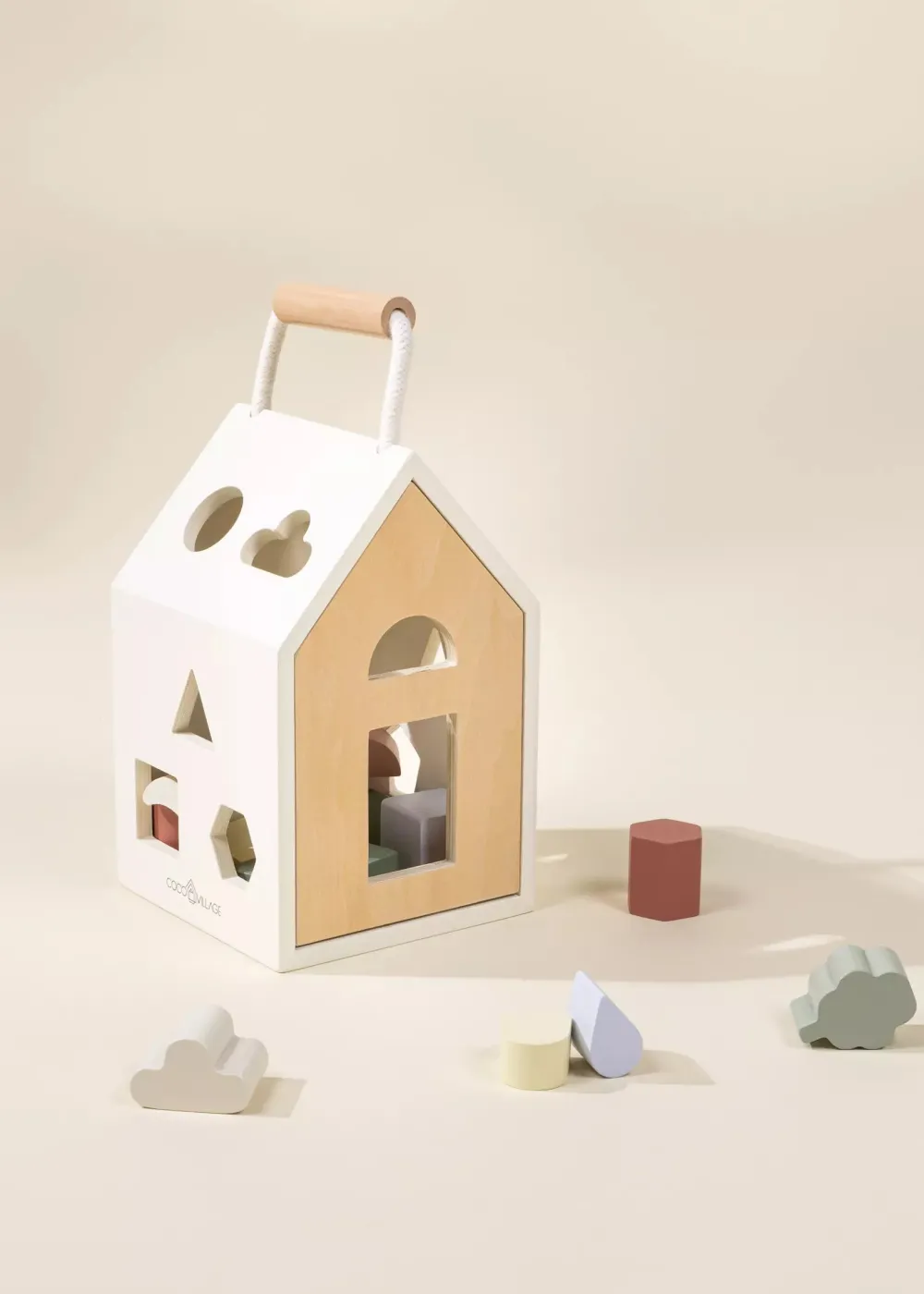 Coco Village Wooden Shapes Sorting House