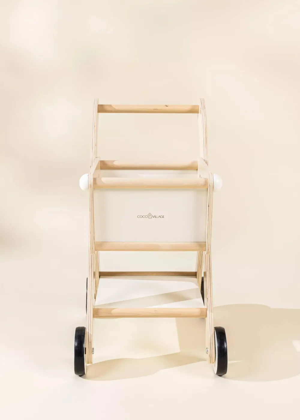 Coco Village Wooden Shopping Cart