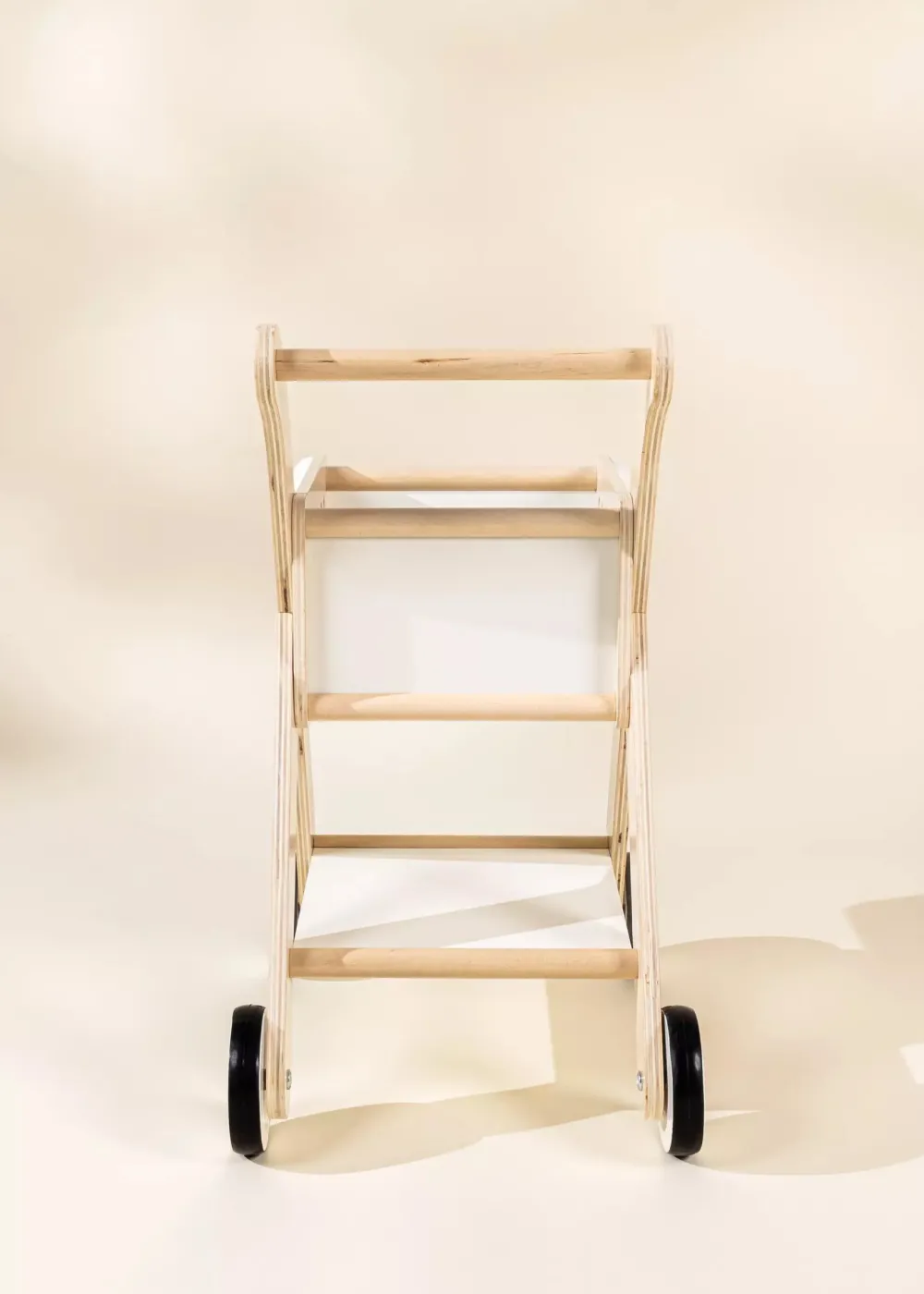 Coco Village Wooden Shopping Cart