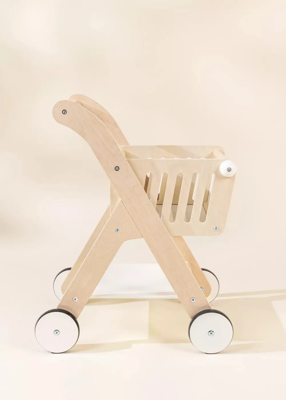 Coco Village Wooden Shopping Cart