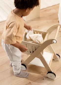 Coco Village Wooden Shopping Cart