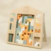Coco Village Wooden Tetris Puzzle Toy (40 pcs)